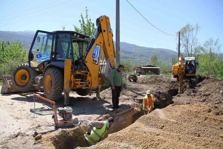 KARTEPE BALABAN, NUSRETİYE VE ŞİRİNSULHİYE’DE 35 KM ALTYAPI