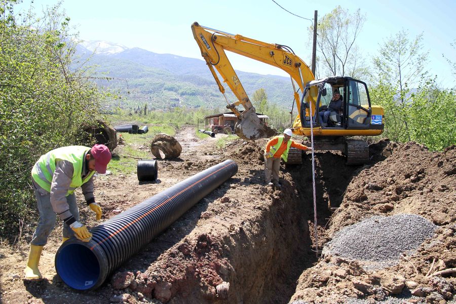 KARTEPE BALABAN, NUSRETİYE VE ŞİRİNSULHİYE’DE 35 KM ALTYAPI