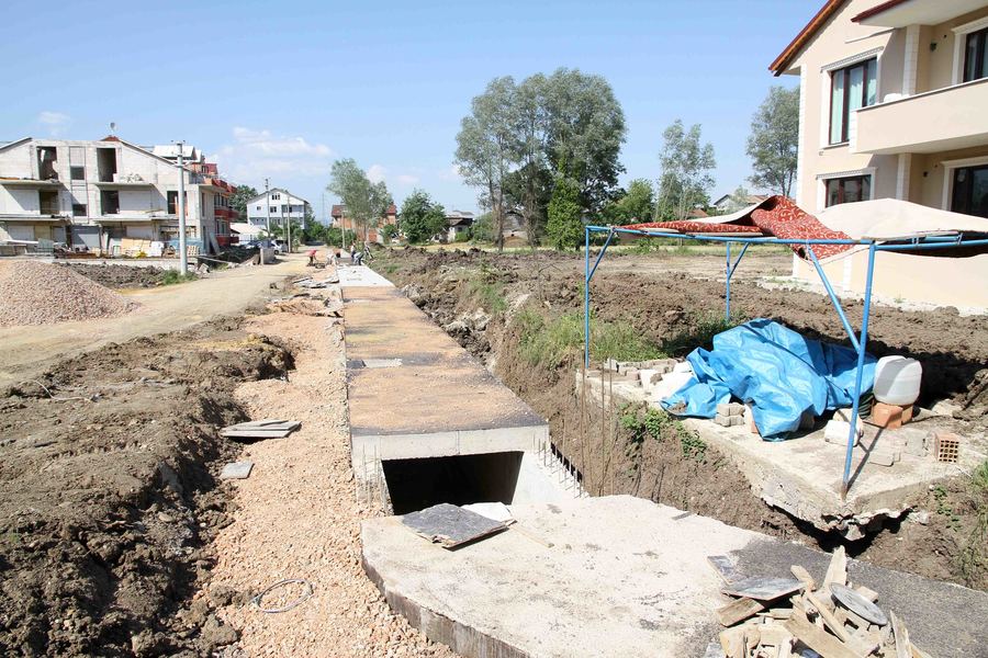 BAŞİSKELE KULLAR TOKLU DERESİ ISLAH EDİLİYOR