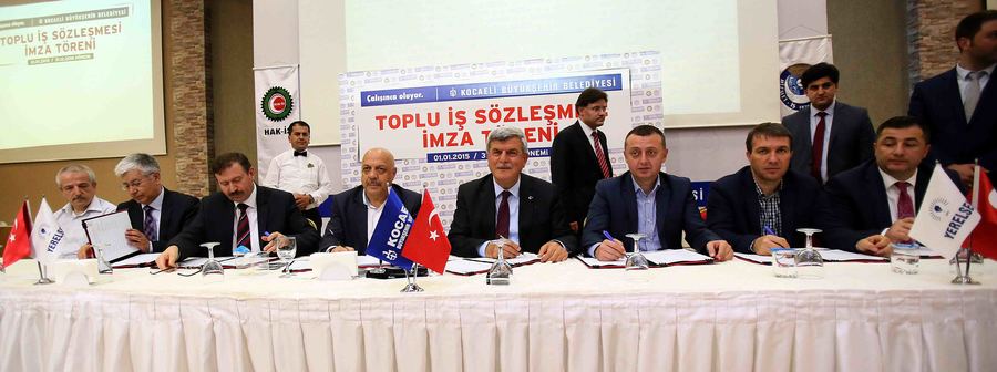 BÜYÜKŞEHİR VE İSU’DA İMZALAR ATILDI