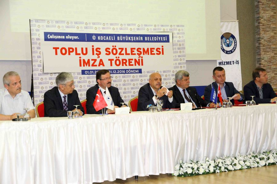 BÜYÜKŞEHİR VE İSU’DA İMZALAR ATILDI