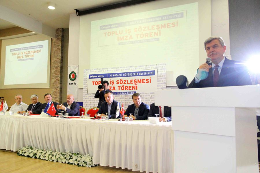 BÜYÜKŞEHİR VE İSU’DA İMZALAR ATILDI