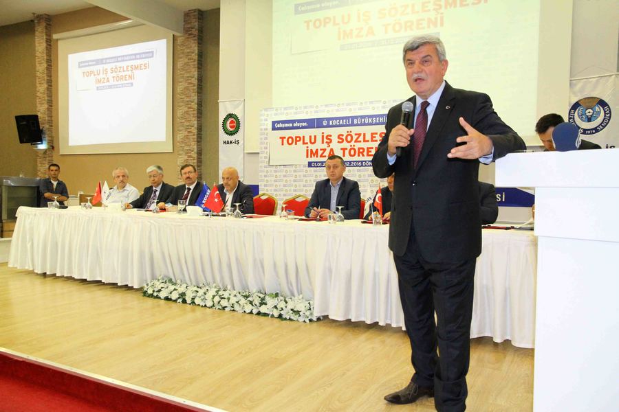 BÜYÜKŞEHİR VE İSU’DA İMZALAR ATILDI