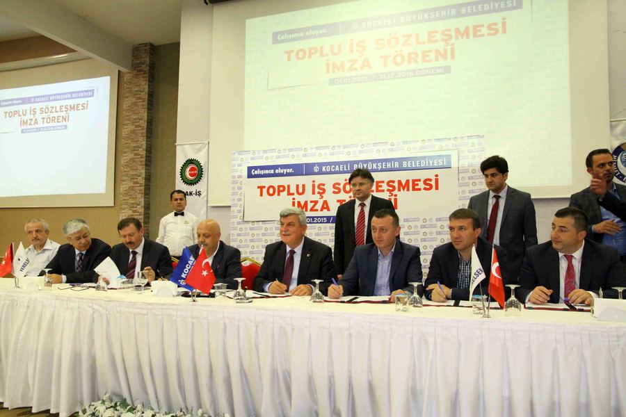 BÜYÜKŞEHİR VE İSU’DA İMZALAR ATILDI