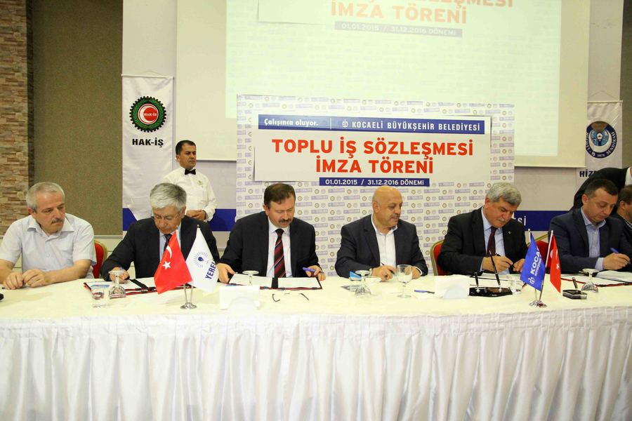 BÜYÜKŞEHİR VE İSU’DA İMZALAR ATILDI
