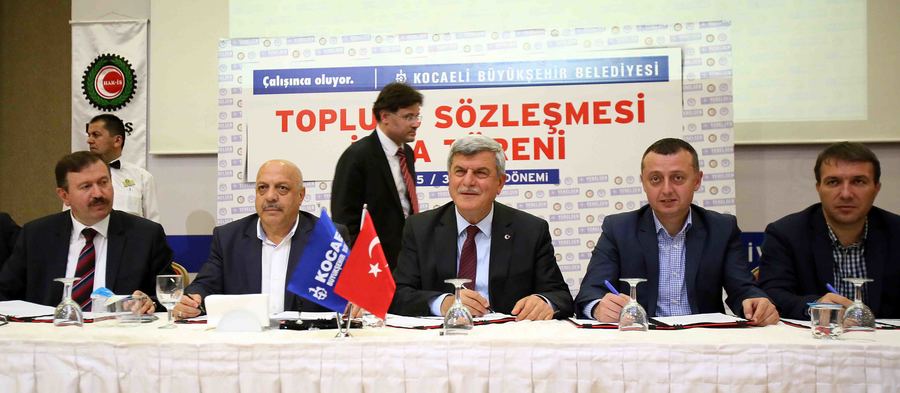 BÜYÜKŞEHİR VE İSU’DA İMZALAR ATILDI