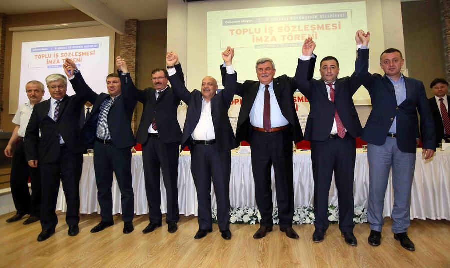 BÜYÜKŞEHİR VE İSU’DA İMZALAR ATILDI