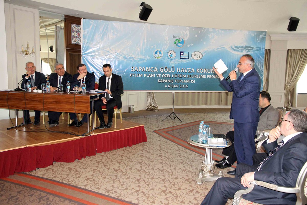 SAPANCA GÖLÜ EYLEM PLANI SON AŞAMAYA GELDİ.