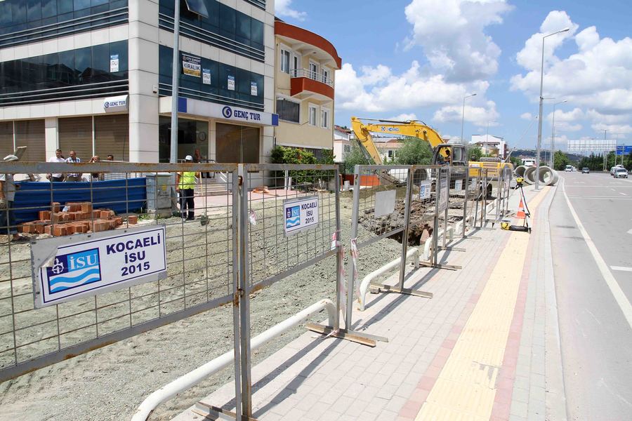 İZMİT YENİŞEHİR MAHALLESİNDE 10 KM ALTYAPI