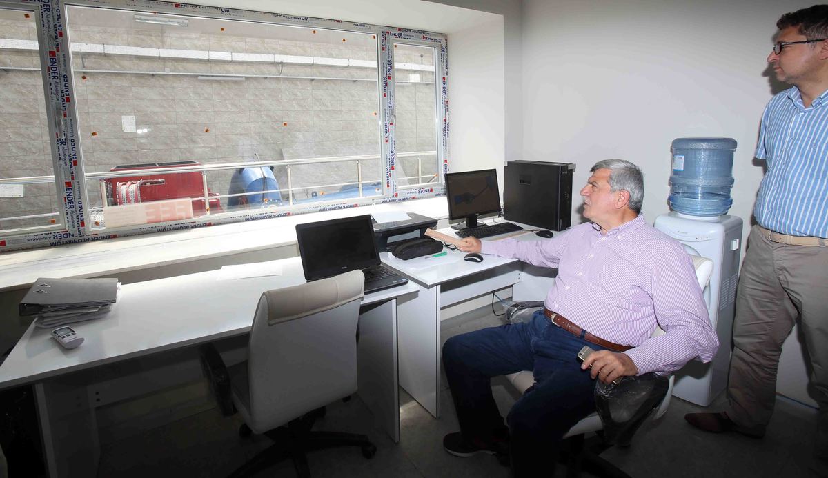 BAŞKAN KARAOSMANOĞLU, NAMAZGÂH HES’DE İNCELEME YAPTI