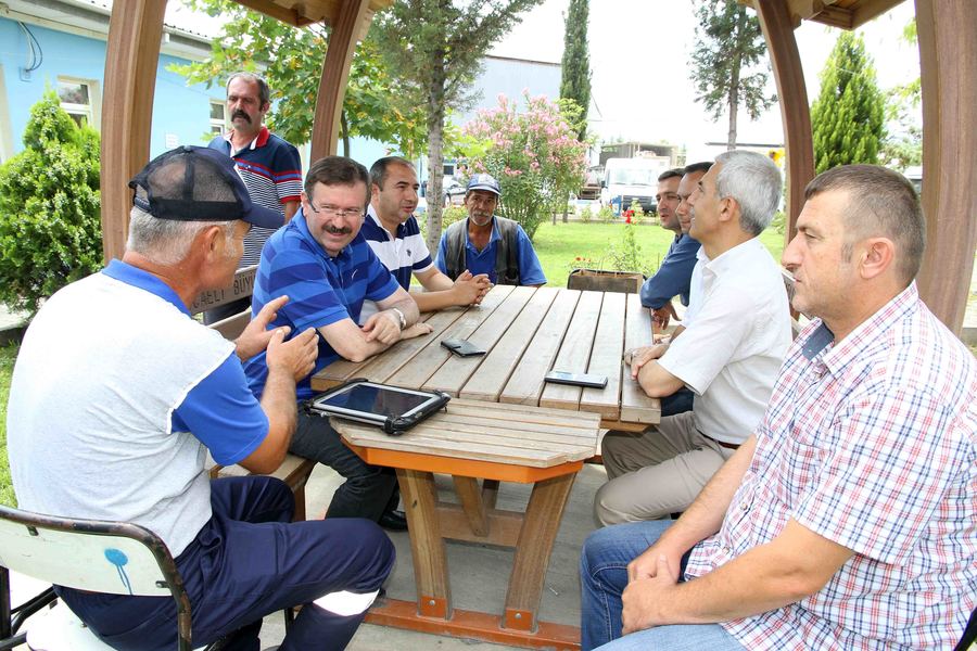 GENEL MÜDÜRÜ İLHAN BAYRAM MERKEZ VE ŞANTİYELERE BAYRAM ZİYARETİ YAPTI