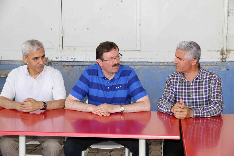 GENEL MÜDÜRÜ İLHAN BAYRAM MERKEZ VE ŞANTİYELERE BAYRAM ZİYARETİ YAPTI