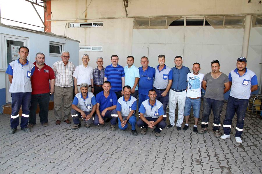 GENEL MÜDÜRÜ İLHAN BAYRAM MERKEZ VE ŞANTİYELERE BAYRAM ZİYARETİ YAPTI