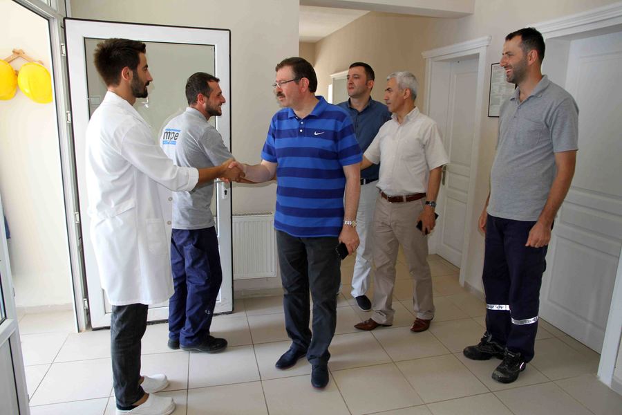 GENEL MÜDÜRÜ İLHAN BAYRAM MERKEZ VE ŞANTİYELERE BAYRAM ZİYARETİ YAPTI