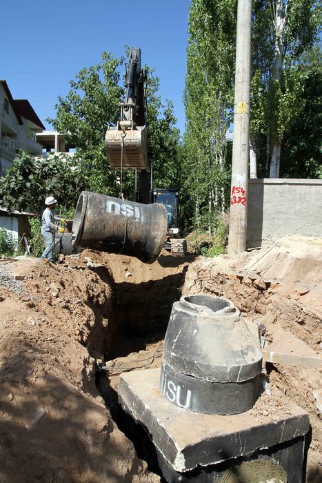 DERİNCE SIRRIPAŞA MAHALLESİ’NDE YAĞMURSUYU HATTI
