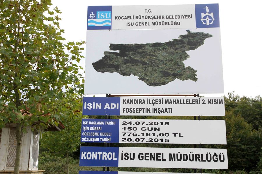 KANDIRA’DA 42 MAHALLEDE FOSSEPTİK YAPILIYOR