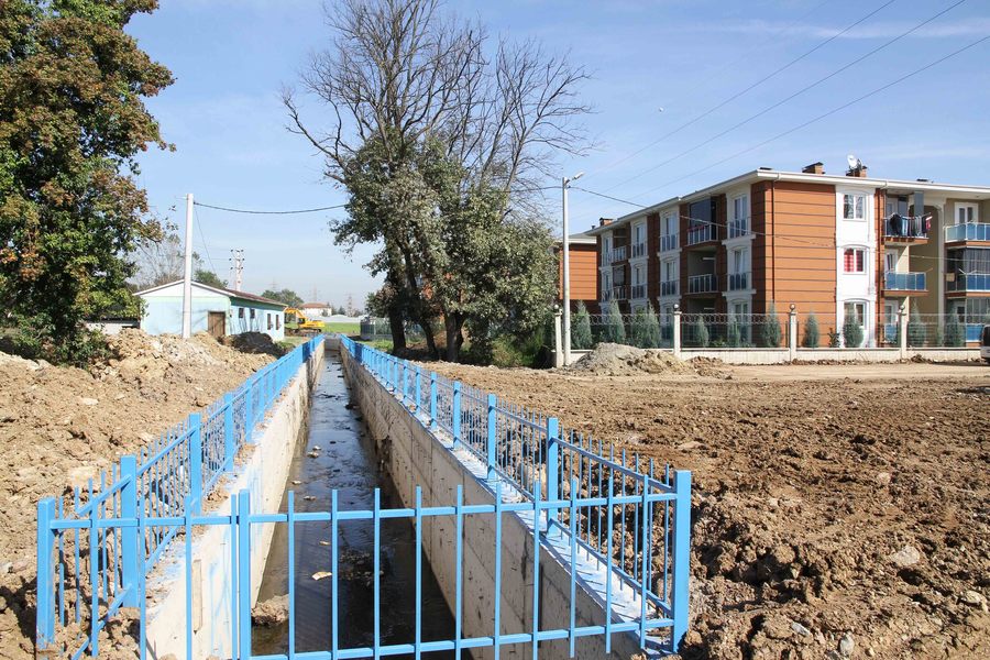KARTEPE UZUNÇİFTLİK ATAKENT MAHALLESİ’NDE YAĞMURSUYU HATTI YAPILDI