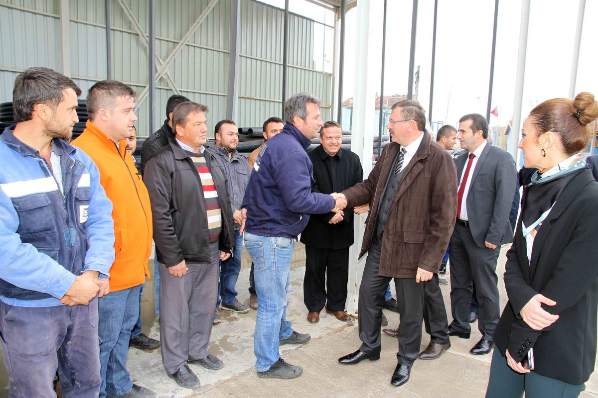 İSU KANDIRA ŞANTİYESİNDE BALIK PROGRAMI