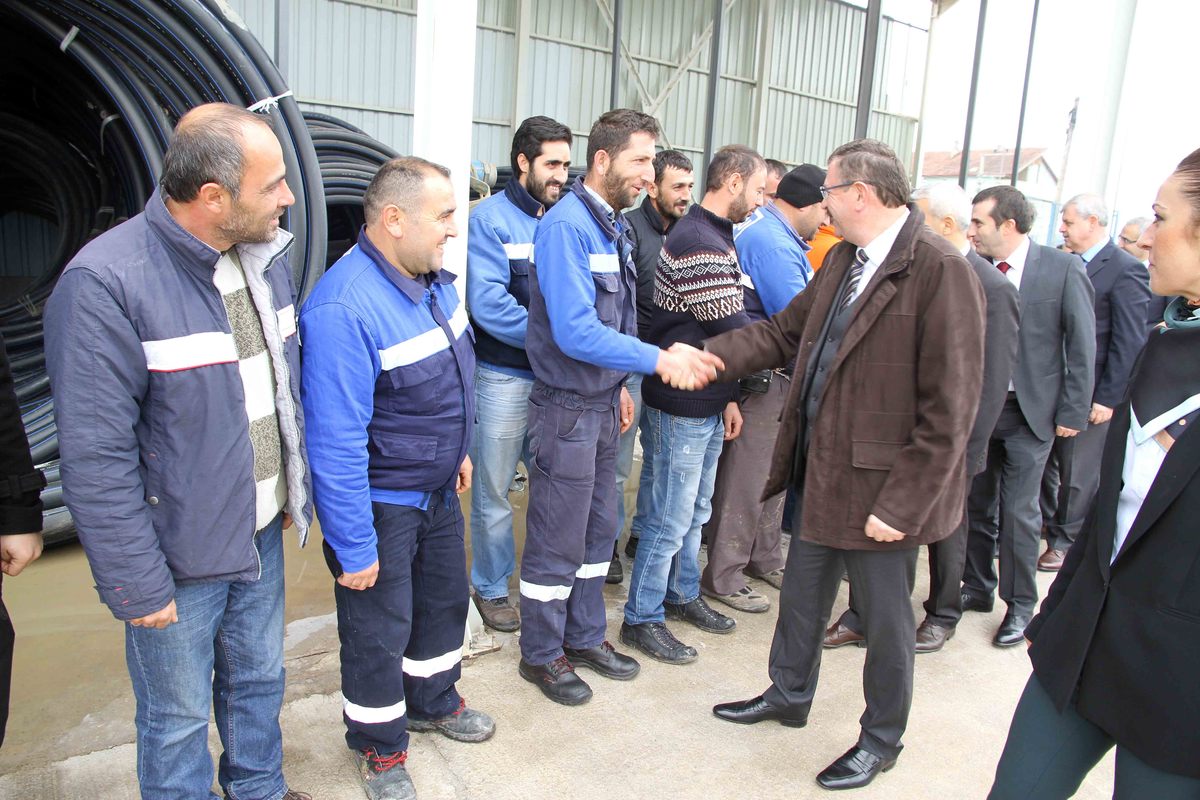 İSU KANDIRA ŞANTİYESİNDE BALIK PROGRAMI