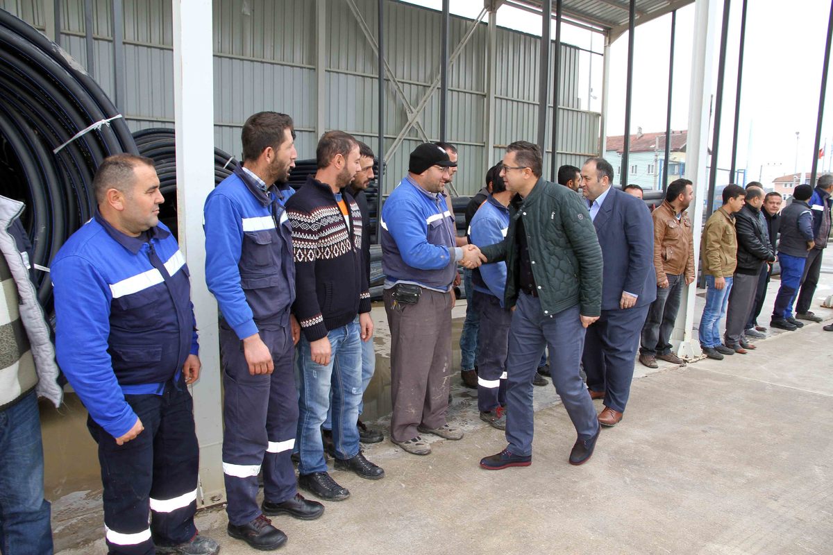 İSU KANDIRA ŞANTİYESİNDE BALIK PROGRAMI