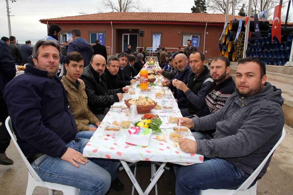 İSU KANDIRA ŞANTİYESİNDE BALIK PROGRAMI