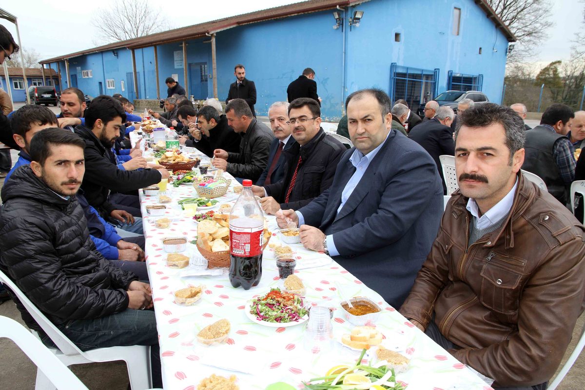 İSU KANDIRA ŞANTİYESİNDE BALIK PROGRAMI
