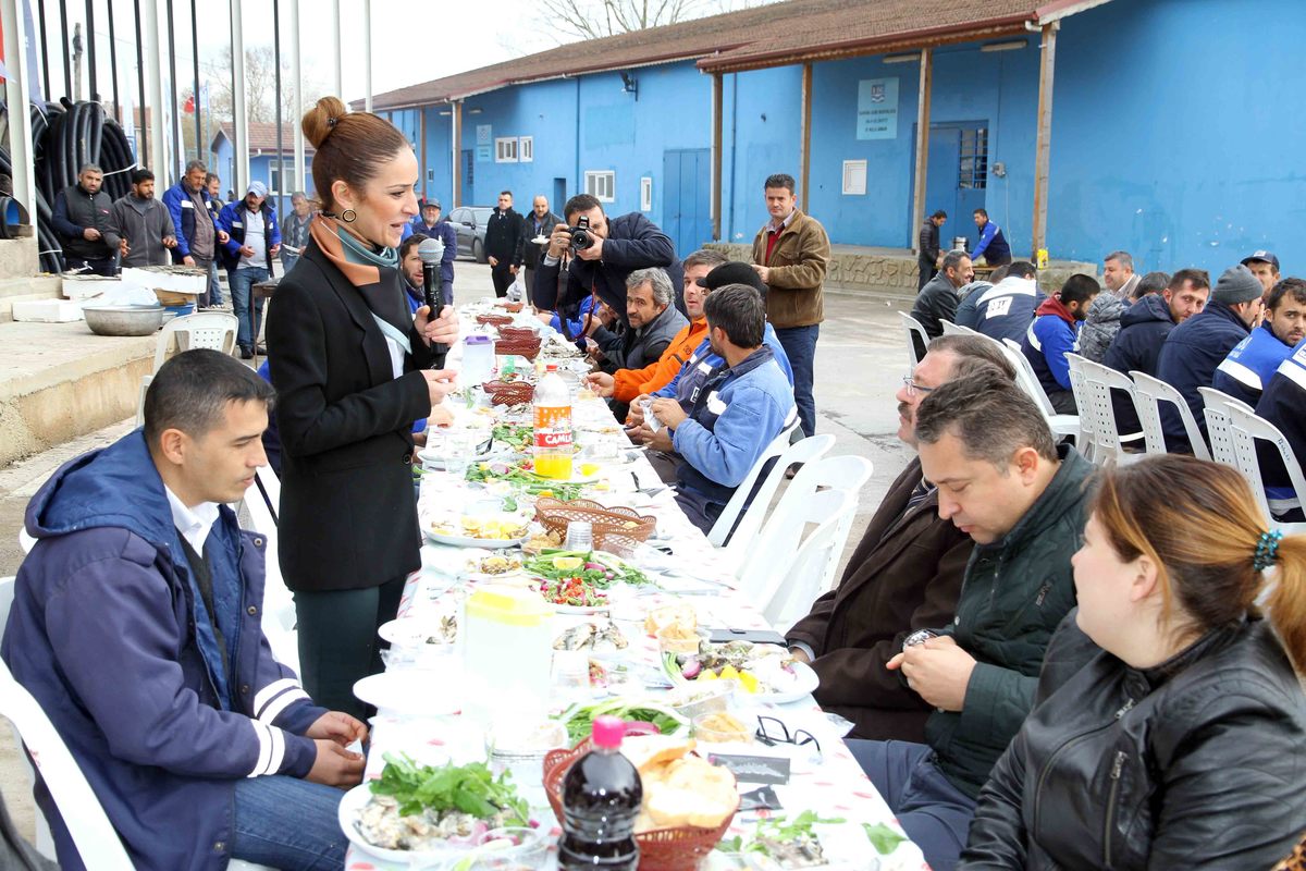 İSU KANDIRA ŞANTİYESİNDE BALIK PROGRAMI