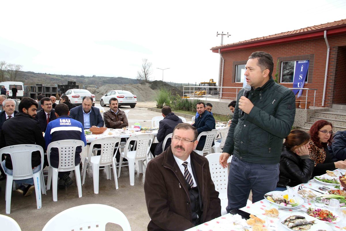 İSU KANDIRA ŞANTİYESİNDE BALIK PROGRAMI