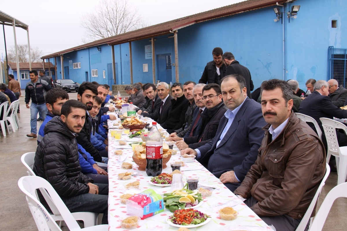 İSU KANDIRA ŞANTİYESİNDE BALIK PROGRAMI