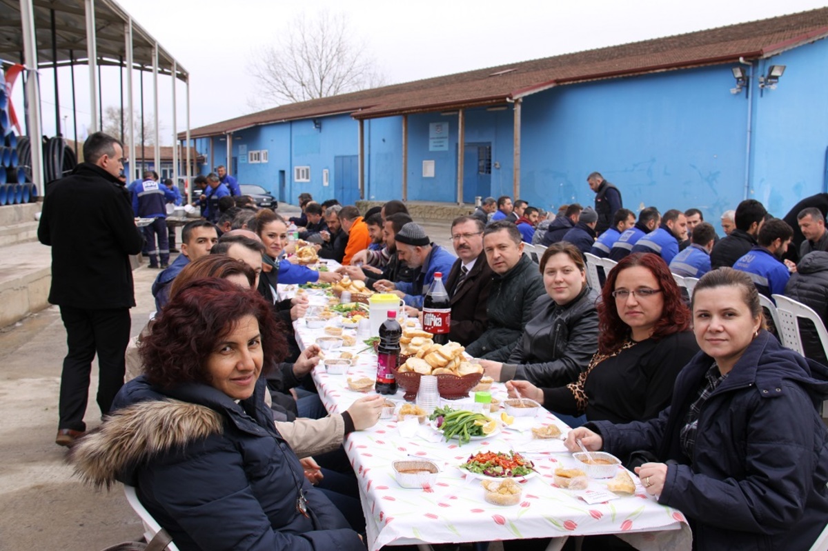 İSU KANDIRA ŞANTİYESİNDE BALIK PROGRAMI
