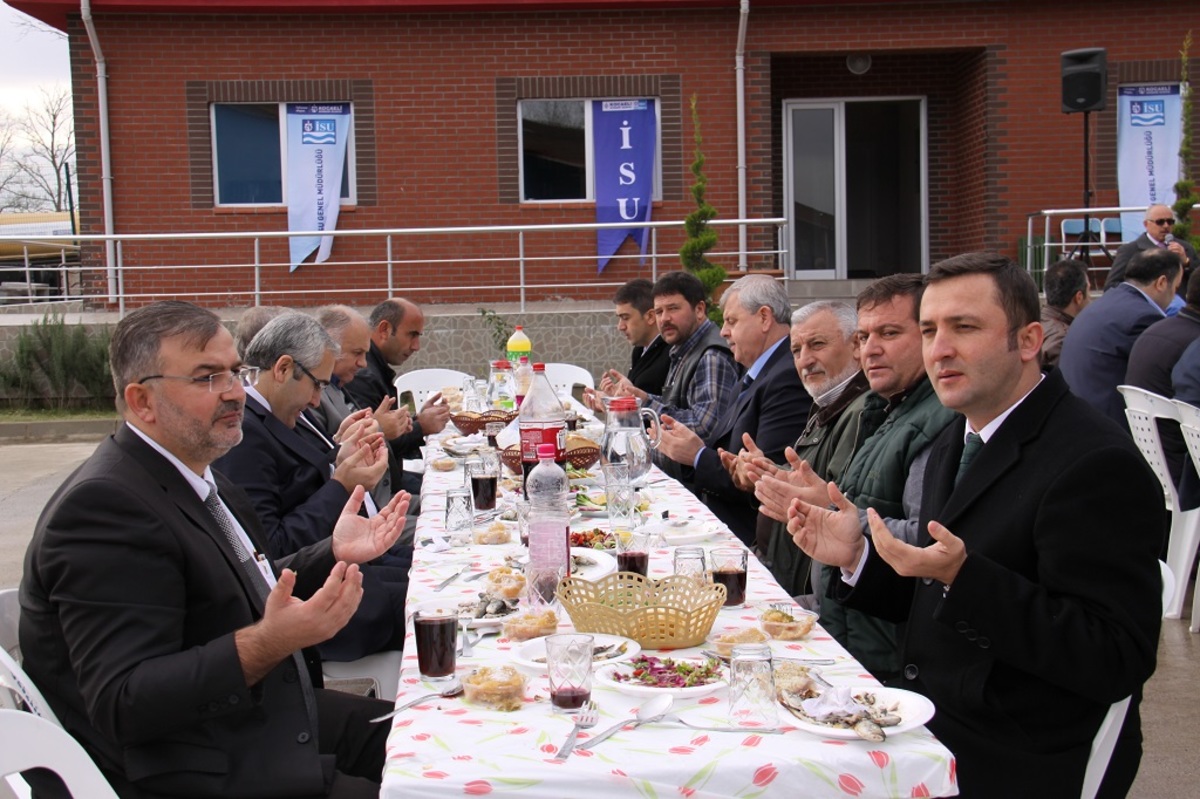 İSU KANDIRA ŞANTİYESİNDE BALIK PROGRAMI