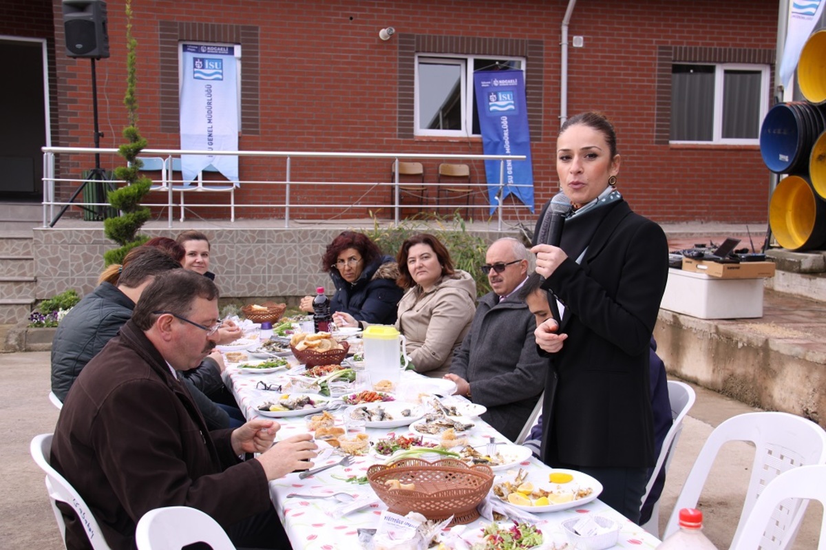 İSU KANDIRA ŞANTİYESİNDE BALIK PROGRAMI