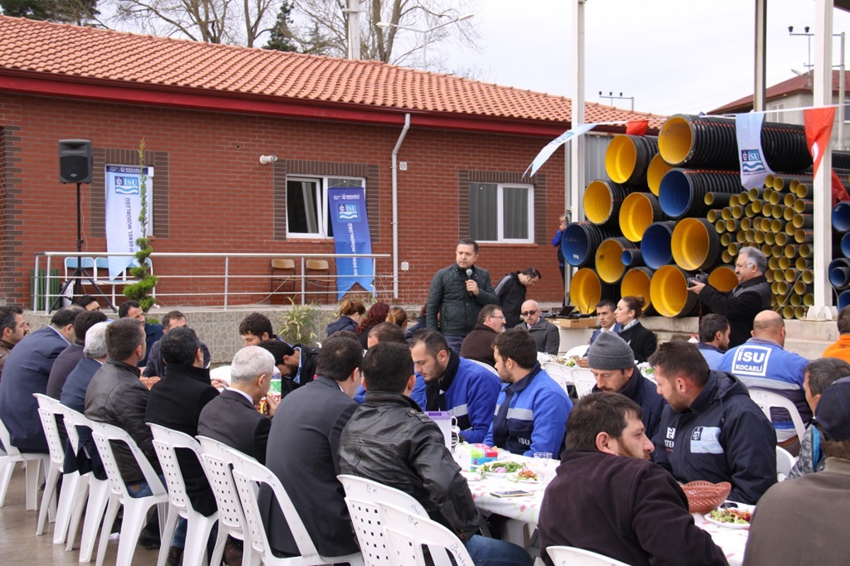 İSU KANDIRA ŞANTİYESİNDE BALIK PROGRAMI