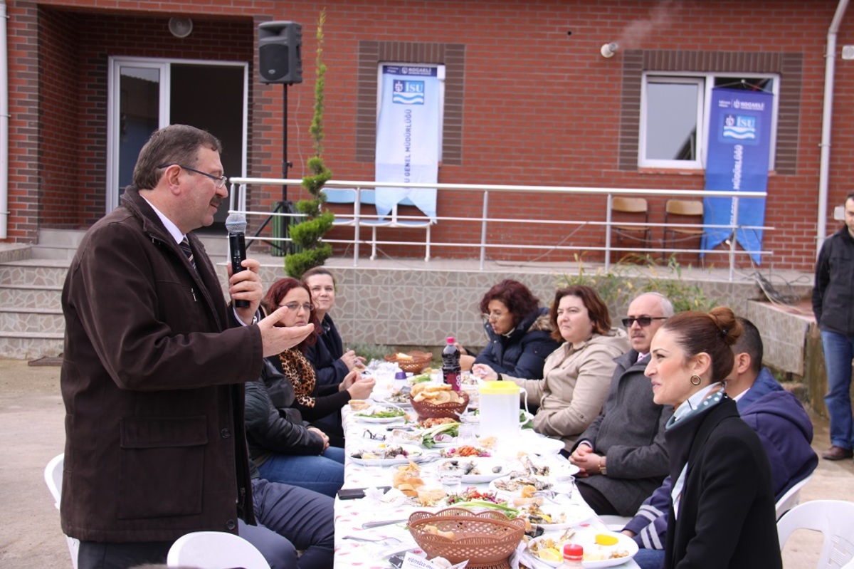 İSU KANDIRA ŞANTİYESİNDE BALIK PROGRAMI