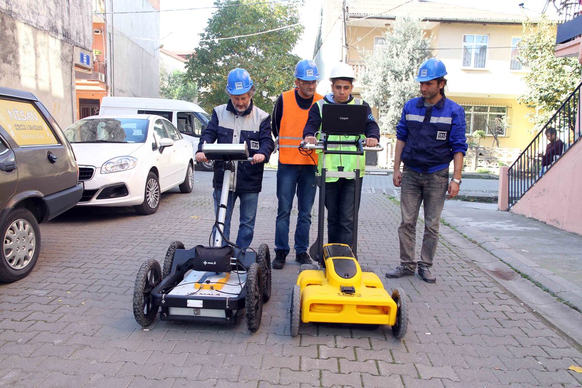 İSU, YER ALTINI GÖRÜNTÜLÜYOR