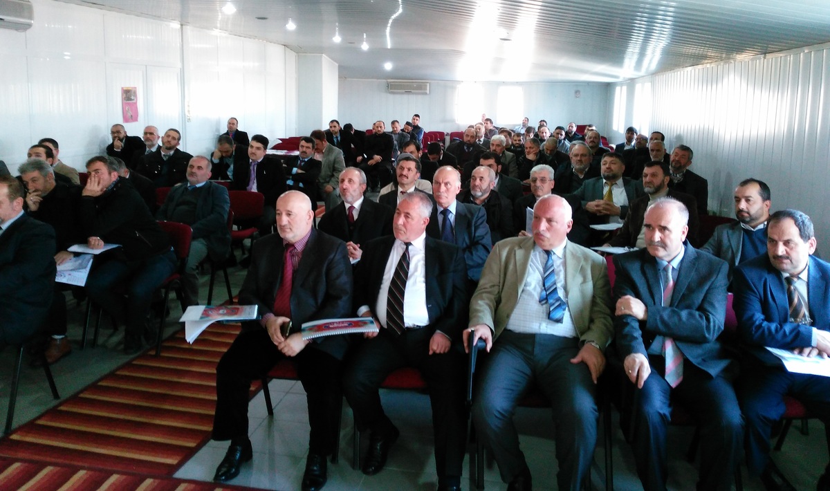 GÖLCÜK DİN GÖREVLİLERİNE “SU VE ÇEVRE  BİLİNCİ” SEMİNERİ
