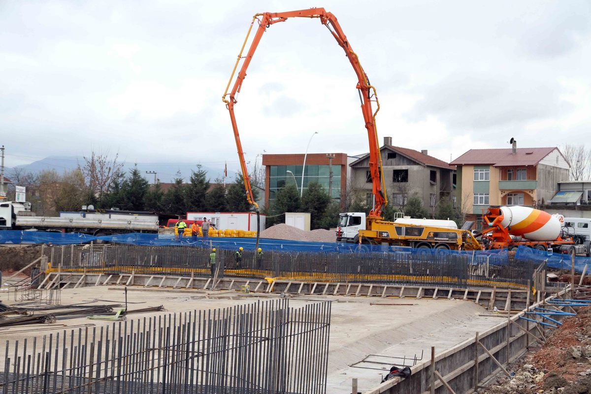 BAŞİSKELE KULLAR ARITMA TESİSİ YENİLEME İNŞAATI SÜRÜYOR