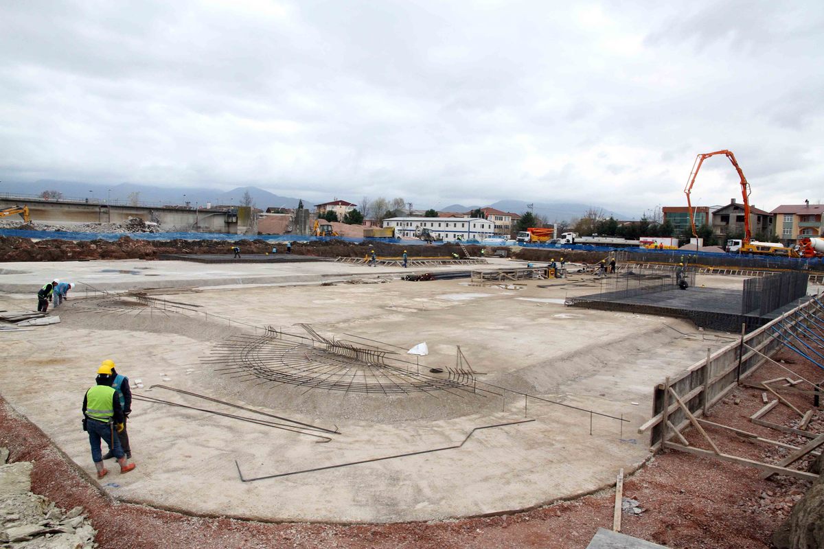 BAŞİSKELE KULLAR ARITMA TESİSİ YENİLEME İNŞAATI SÜRÜYOR