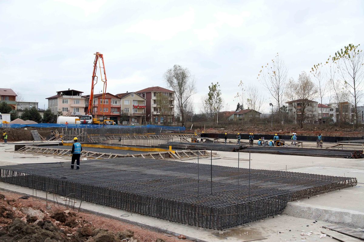 BAŞİSKELE KULLAR ARITMA TESİSİ YENİLEME İNŞAATI SÜRÜYOR