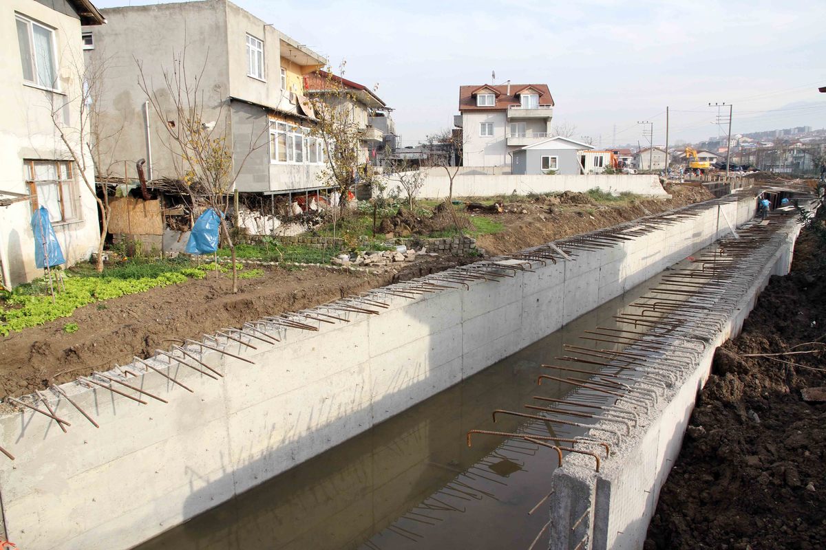 BAŞİSKELE VE KARTEPE’DE 5 DERE ISLAH EDİLİYOR.