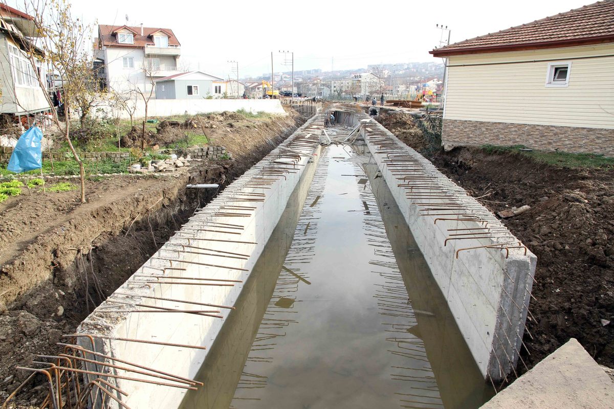 BAŞİSKELE VE KARTEPE’DE 5 DERE ISLAH EDİLİYOR.