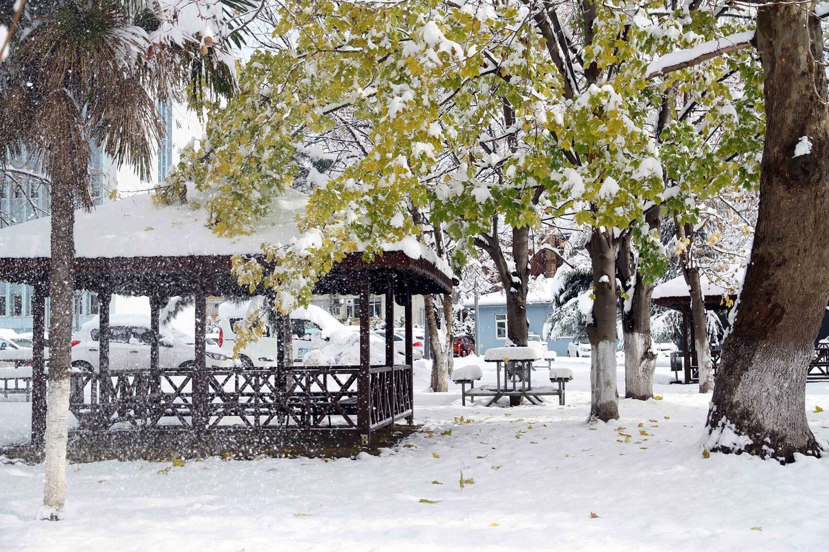 İSU’DA KIŞ  MANZARASI