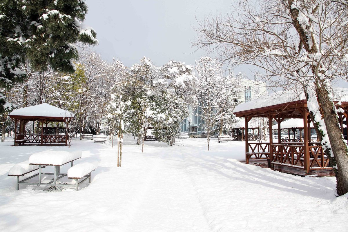 İSU’DA KIŞ  MANZARASI