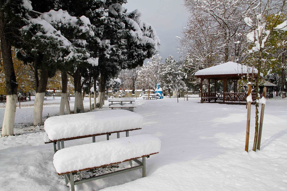 İSU’DA KIŞ  MANZARASI