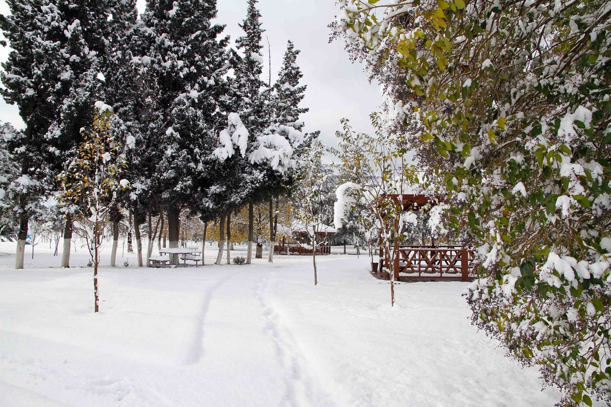 İSU’DA KIŞ  MANZARASI