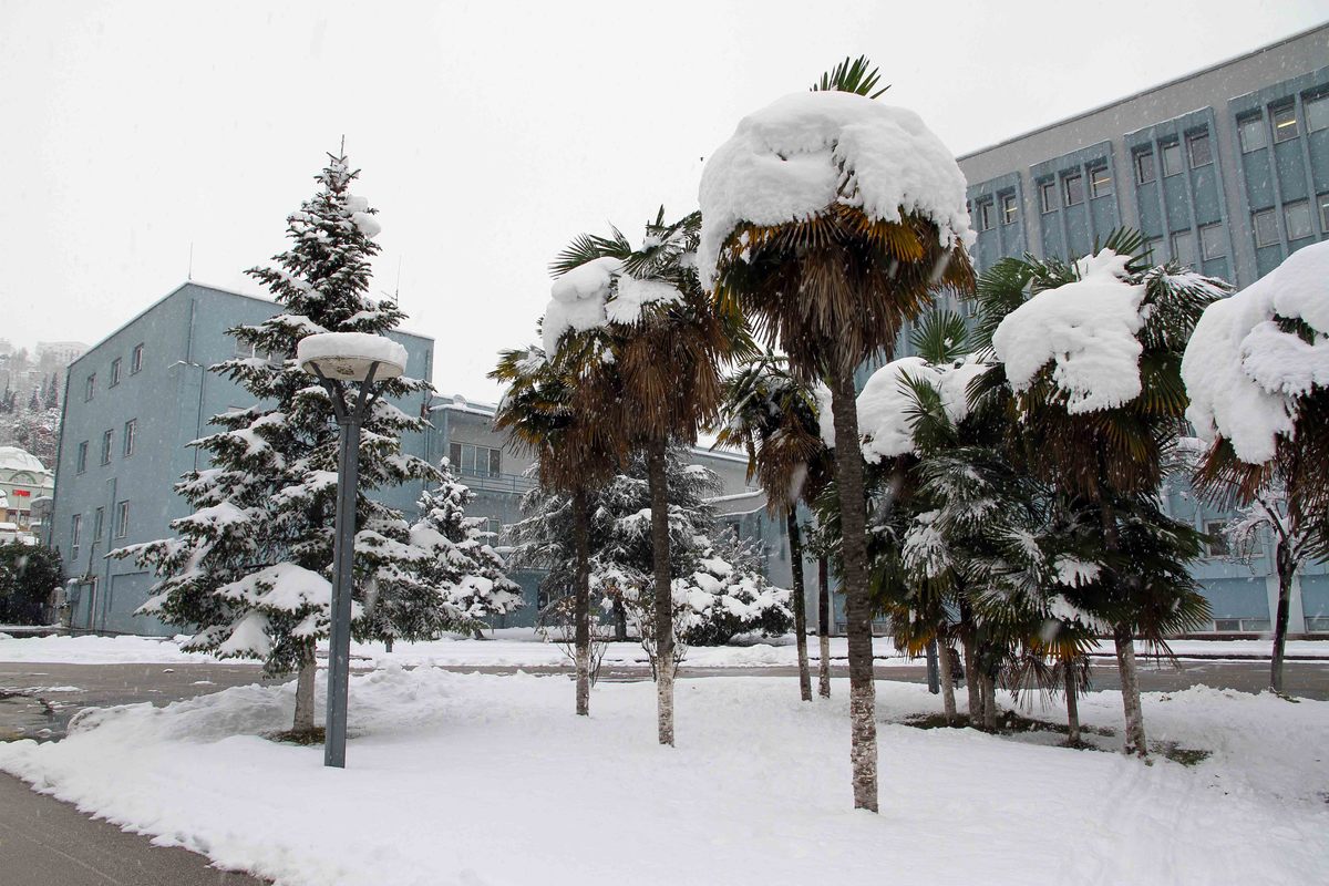 İSU’DA KIŞ  MANZARASI