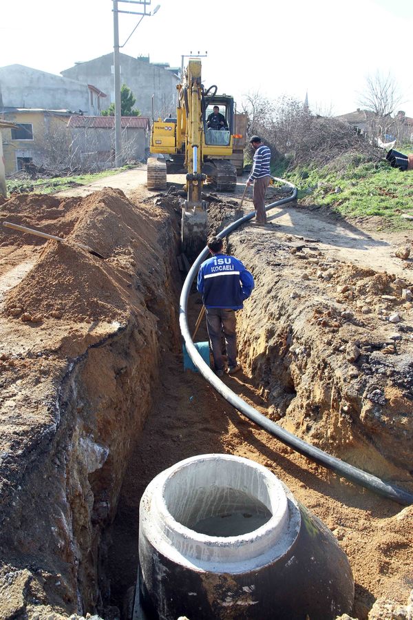 GEBZE’DE ÜÇ MAHALLEDE 34 KM ALTYAPI