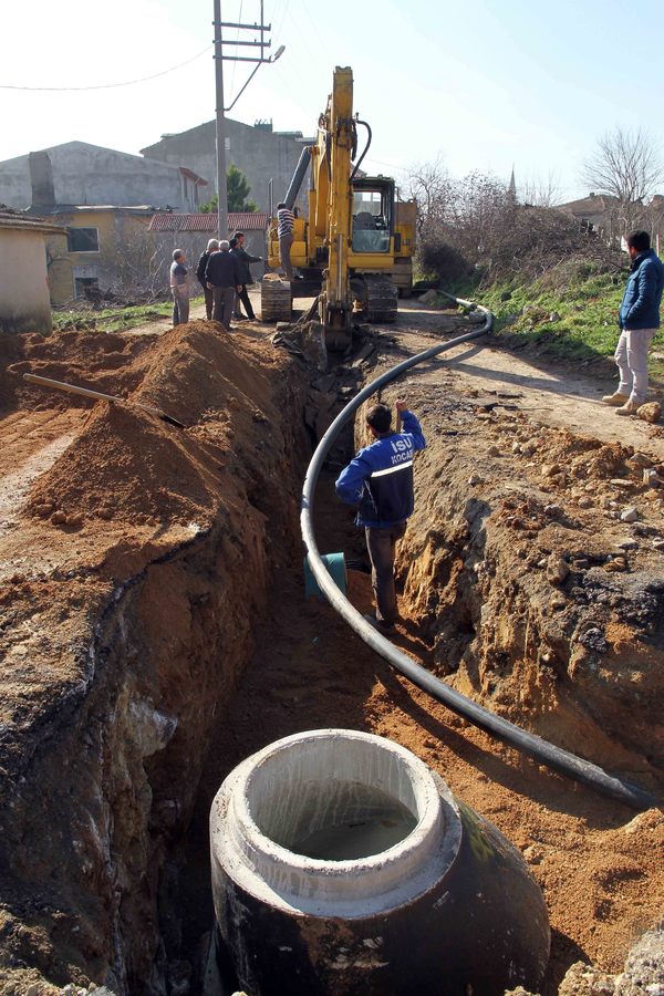 GEBZE’DE ÜÇ MAHALLEDE 34 KM ALTYAPI
