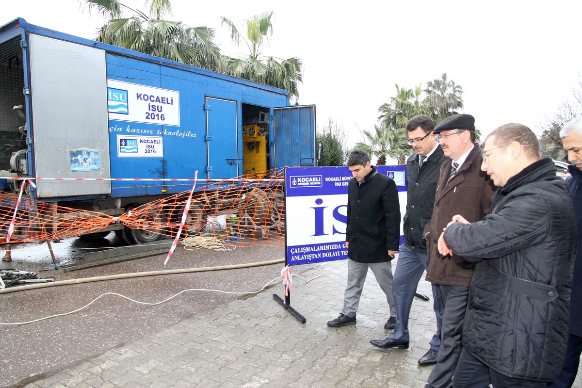 İSU’DAN BİR İLK DAHA; KAZISIZ TEKNOLOJİ İLE KANAL/BORU YENİLEMESİ