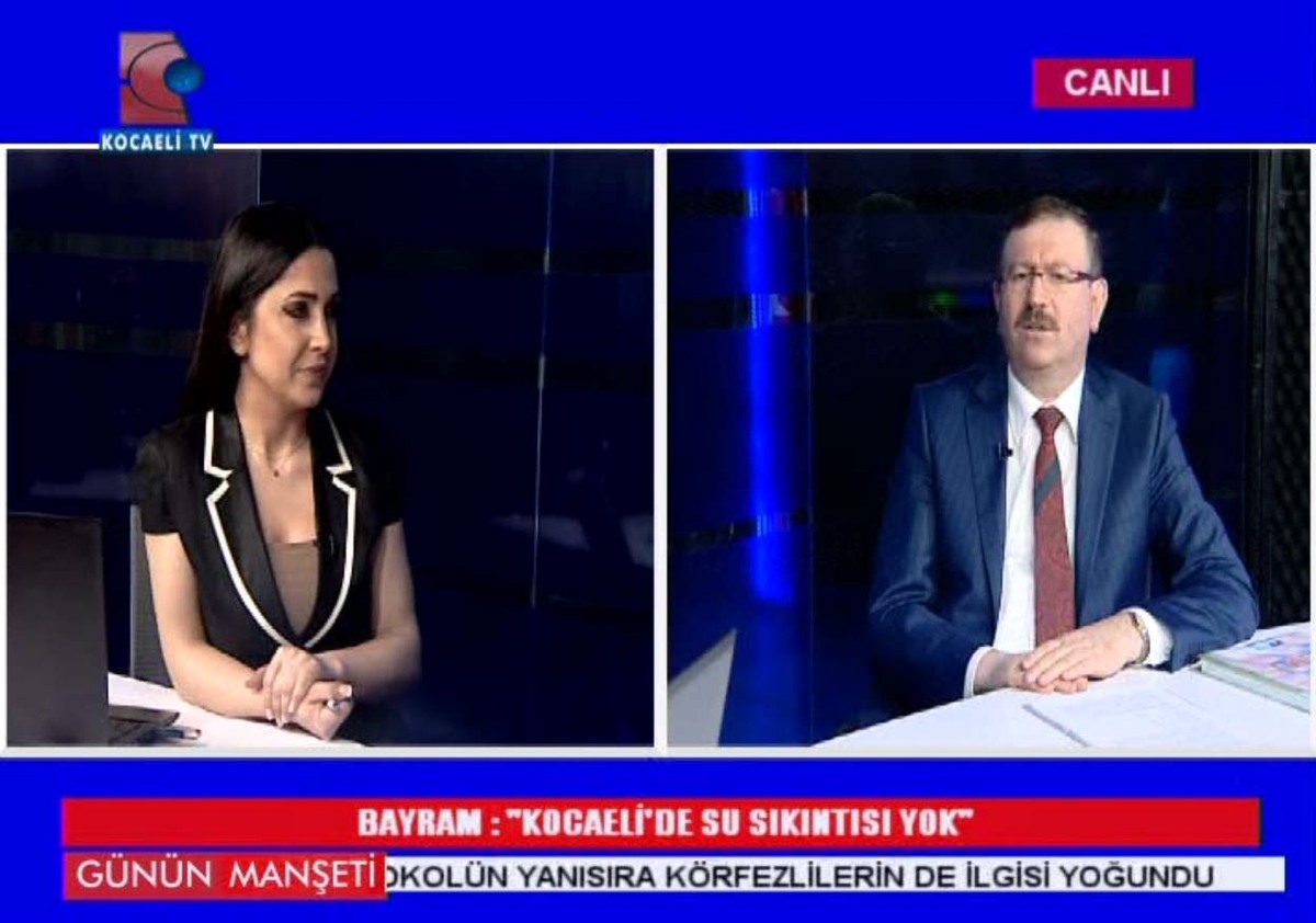 GENEL MÜDÜR İLHAN BAYRAM KOCAELİ TV’DE SUYU ANLATTI